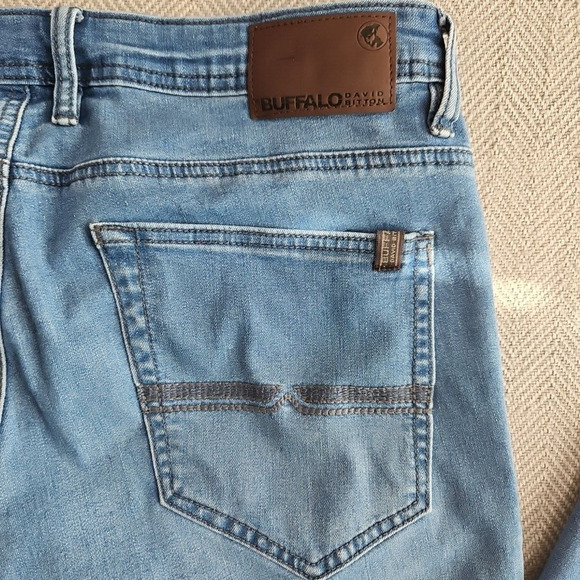 Buffalo David Bitton Jeans Men's 34x34 Axel Slim Stretch Extensible, Coupe Slim - Picture 8 of 16